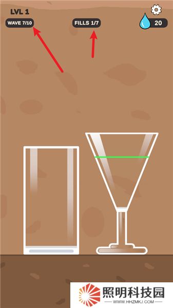 倒水大師小游戲