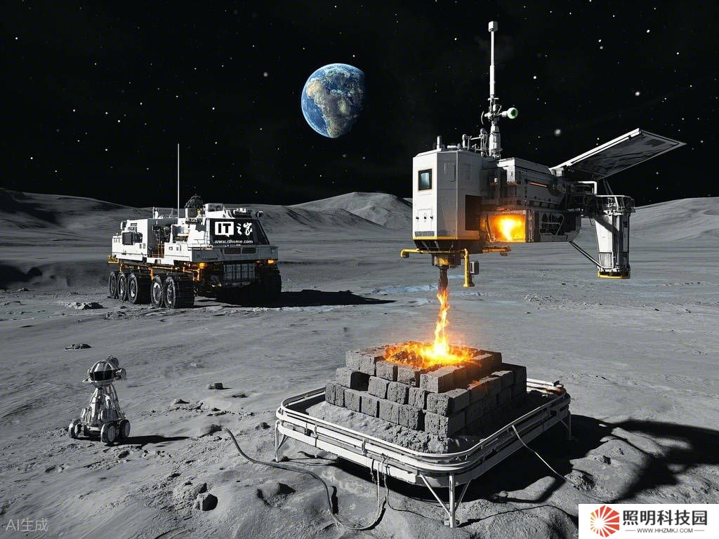 嫦娥七號八號將探月，中國首臺月球“打磚機”研制中，科研站建設有望就地取材