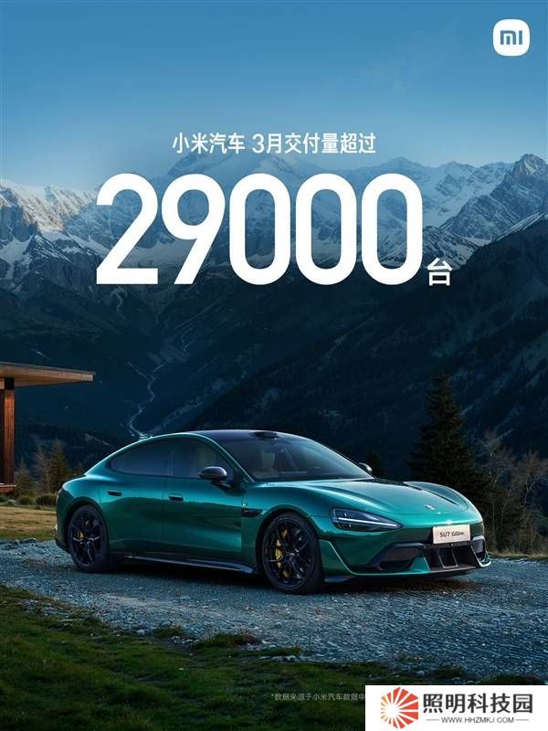 小米汽車SU7熱銷，3月交付超2.9萬輛，全年35萬輛目標能否如愿？