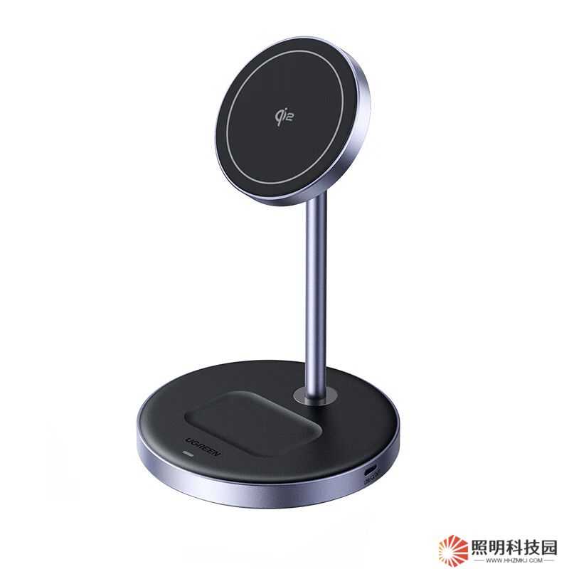 支持 iPhone 15W 快充：綠聯 Qi2 認證磁吸充電支架 113 元國補開啟