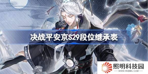 決戰平安京S29賽季段位繼承表-決戰平安京S29段位繼承規則是什么